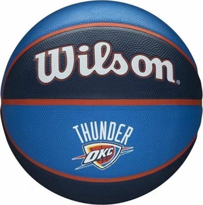 Attēls no Wilson Wilson NBA Team Oklahoma City Thunder Ball WTB1300XBOKC Granatowe 7
