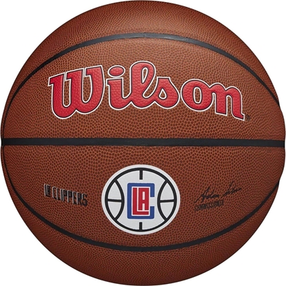 Picture of Wilson Wilson Team Alliance Los Angeles Clippers Ball WTB3100XBLAC Brzowe 7