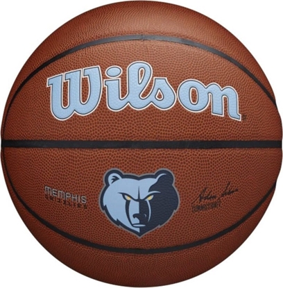 Picture of Wilson Wilson Team Alliance Memphis Grizzlies Ball WTB3100XBMEM Brzowe 7