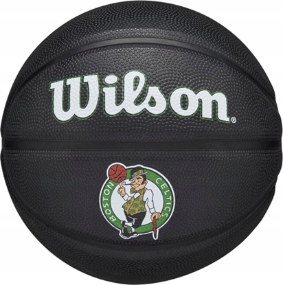 Изображение Wilson Wilson Team Tribute Boston Celtics Mini Ball WZ4017605XB Czarne 3