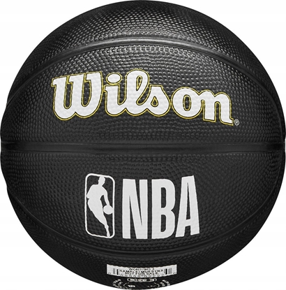 Изображение Wilson Wilson Team Tribute Golden State Warriors Mini Ball WZ4017603XB Czarne 3