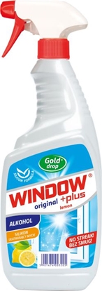 Attēls no Window Window Plus Lemon Fresh - Pyn do mycia szyb i luster, cytrynowy - 750 ml
