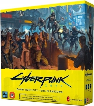 Picture of Winning Moves Gra planszowa Cyberpunk 2077: Gangi Night City