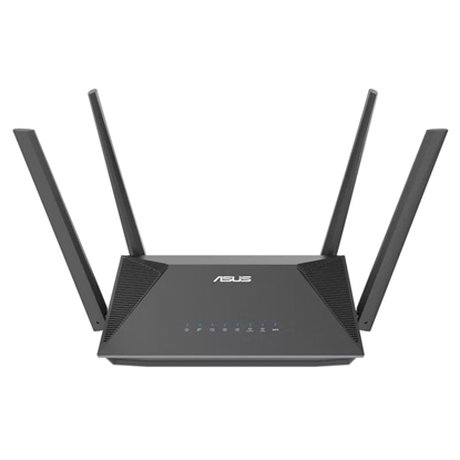 Изображение Wireless Router|ASUS|Wireless Router|1800 Mbps|Mesh|IEEE 802.11a|IEEE 802.11b|IEEE 802.11g|IEEE 802.11n|IEEE 802.11ac|IEEE 802.11ax|Number of antennas 4|RT-AX52