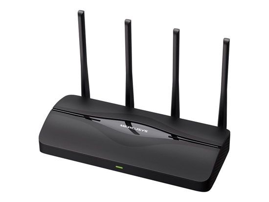 Picture of Wireless Router|MERCUSYS|Router|3600 Mbps|Wi-Fi 7|IEEE 802.11a/b/g|IEEE 802.11n|IEEE 802.11ac|IEEE 802.11ax|1x10/100/1000M|1x2.5GbE|1x2.5GbE|Number of antennas 4|MR27BE