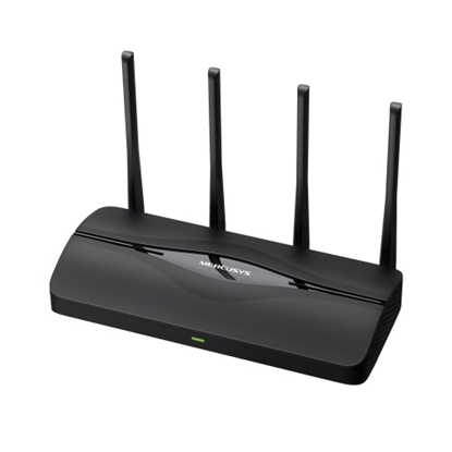 Picture of Wireless Router|MERCUSYS|Router|3600 Mbps|Wi-Fi 7|IEEE 802.11a/b/g|IEEE 802.11n|IEEE 802.11ac|IEEE 802.11ax|1x10/100/1000M|1x2.5GbE|1x2.5GbE|Number of antennas 4|MR27BE