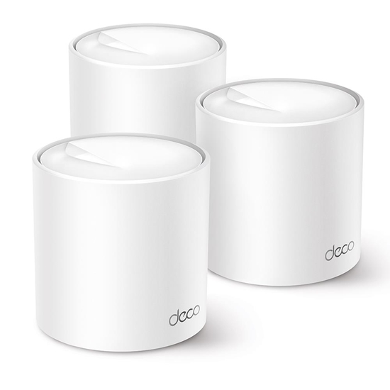 Picture of Wireless Router|TP-LINK|Wireless Router|3-pack|2900 Mbps|Mesh|Wi-Fi 6|3x10/100/1000M|Number of antennas 2|DECOX50(3-PACK)