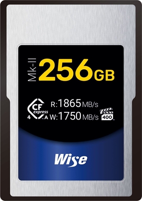 Picture of Wise CFexpress 4.0 Type A Mk-II 256GB             WI-CFX4-A256M2