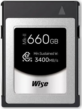 Picture of Wise CFexpress 4.0 Type B PRO 660GB MK-II      WI-CFX4-B660PM2
