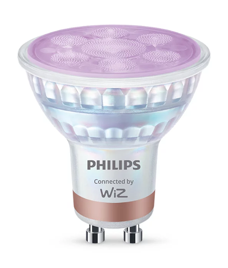Picture of WiZ Philips Smart WiFi Spot PAR16 RGB, 3pcs | GU10 | 4.7 W | Full colour