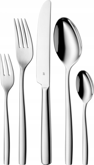 Picture of WMF WMF Palma sada píbor, 60 kus, líce, vidlika, n, lika, dezertní vidlika, nerezová ocel