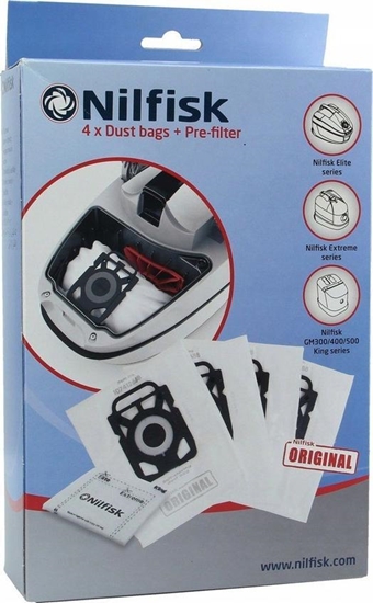 Picture of Worek do odkurzacza Nilfisk NILFISK Worki do odkurzaczy ELITE 4szt
