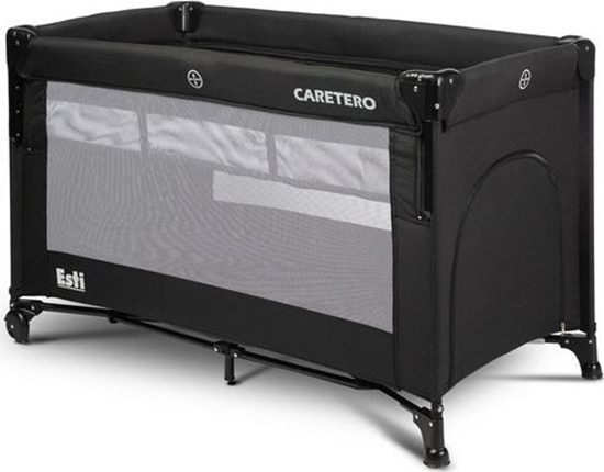 Picture of Wózek Caretero ÓECZKO TURYSTYCZNE ESTI Z OPUSZCZANYM BOKIEM BLACK