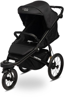 Attēls no WÓZEK SPACEROWY LIMA DELUXE BLACK