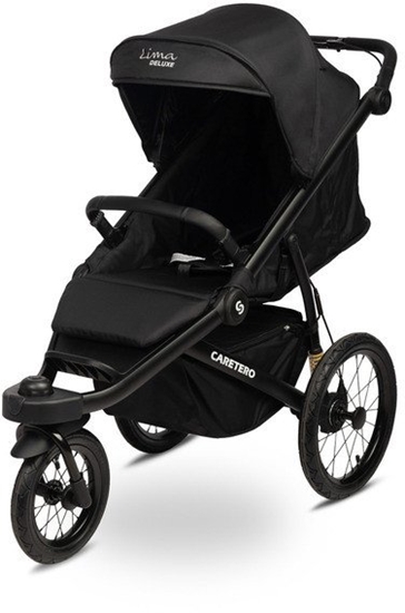 Picture of WÓZEK SPACEROWY LIMA DELUXE BLACK