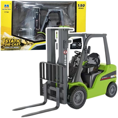 Picture of Wózek Widowy Metalowy Ruchome Widy Huina Zielony 1:50