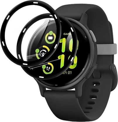 Attēls no Wozinsky Wozinsky Full Glue Tempered Glass for Garmin Vivoactive 5 (2 pcs.)