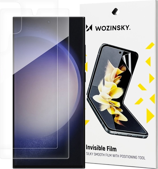 Изображение Wozinsky Folia ochronna na ekran do Samsung Galaxy S23 Ultra Invisible Film Folia ochronna na ekran do Samsung Galaxy S23 Ultra Invisible Film