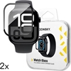 Picture of Wozinsky Wozinsky Full Glue Tempered Glass with Black Frame for Apple Watch Series 10 46mm (2 pcs.)
