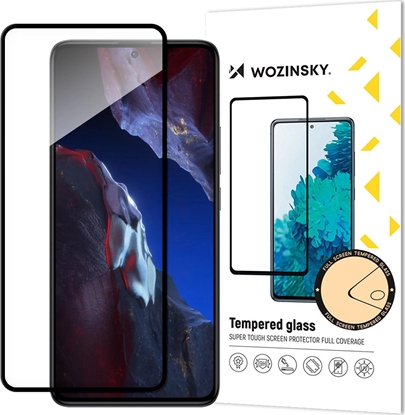 Изображение Wozinsky Szko hartowane Xiaomi Poco F5 Pro 9H z ramk Wozinsky Full Glue Tempered Glass - czarne