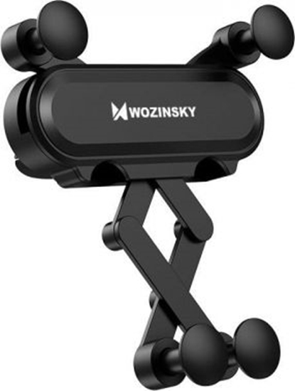 Picture of Wozinsky Wozinsky car phone holder gravity for ventilation grille black (WCH-05)