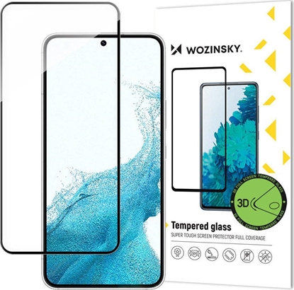 Изображение Wozinsky Wozinsky 3D Edge Nano Flexi Glass folia szklana szko hartowane na cay ekran z ramk Samsung Galaxy S22 przezroczysty