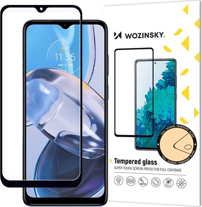 Изображение Wozinsky Wozinsky Full Glue szko hartowane Motorola Moto E22i / E22 na cay ekran z ramk czarny (case friendly)