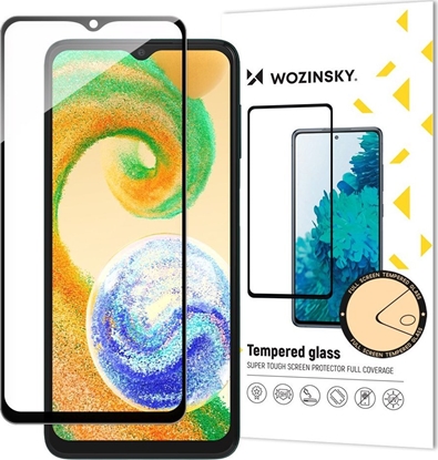 Изображение Wozinsky Wozinsky Full Glue Tempered Glass szko hartowane Samsung Galaxy A04s 9H na cay ekran z czarn ramk