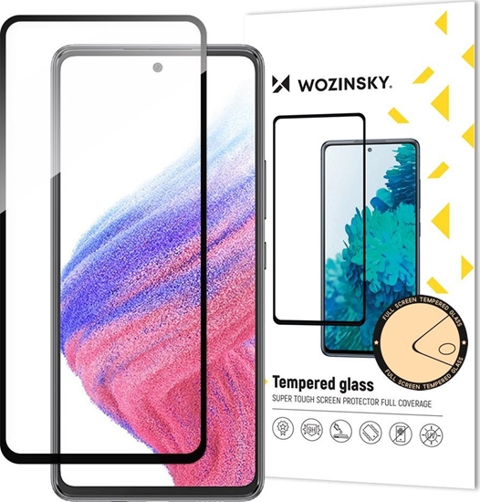 Picture of Wozinsky Wozinsky Full Glue Tempered Glass szko hartowane Samsung Galaxy A54 5G 9H na cay ekran z czarn ramk