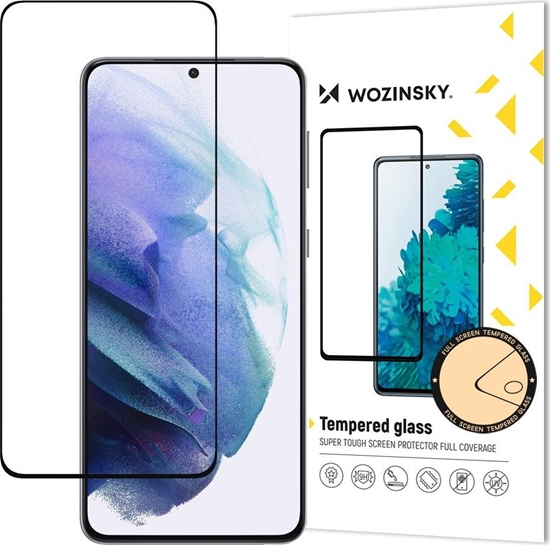 Изображение Wozinsky Wozinsky Full Glue Tempered Glass szko hartowane Samsung Galaxy S23 9H na cay ekran z czarn ramk