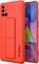 Attēls no Wozinsky Wozinsky Kickstand Case elastyczne silikonowe etui z podstawk Samsung Galaxy M51 czerwony