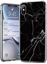 Изображение Wozinsky Wozinsky Marble elowe etui pokrowiec marmur Xiaomi Mi 10 Lite czarny uniwersalny