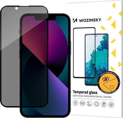 Attēls no Wozinsky Wozinsky Privacy Glass Szko Hartowane Do Iphone 13 Pro Max Z Filtrem