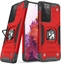 Attēls no Wozinsky Wozinsky Ring Armor pancerne hybrydowe etui pokrowiec + magnetyczny uchwyt Samsung Galaxy S22 Ultra czerwony