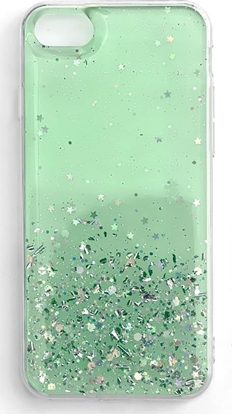 Изображение Wozinsky Wozinsky Star Glitter byszczce etui pokrowiec z brokatem Samsung Galaxy S21+ 5G (S21 Plus 5G) zielony