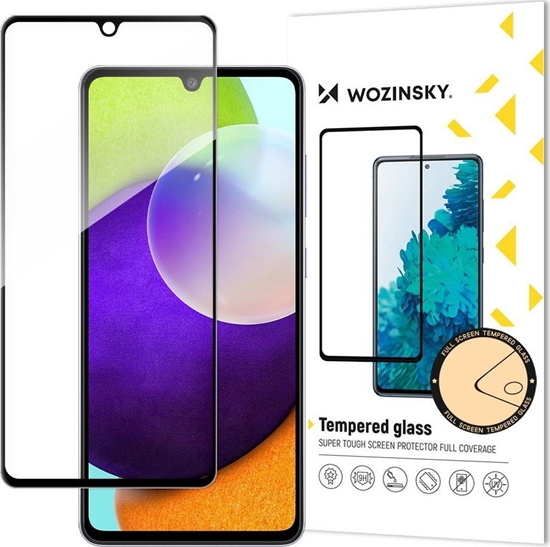 Picture of Wozinsky Wozinsky super wytrzymae szko hartowane Full Glue na cay ekran z ramk Case Friendly Samsung Galaxy A33 5G czarny