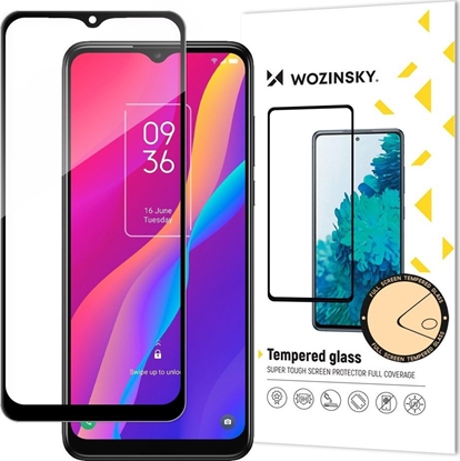 Изображение Wozinsky Wozinsky super wytrzymae szko hartowane Full Glue na cay ekran z ramk Case Friendly TCL 30E czarny