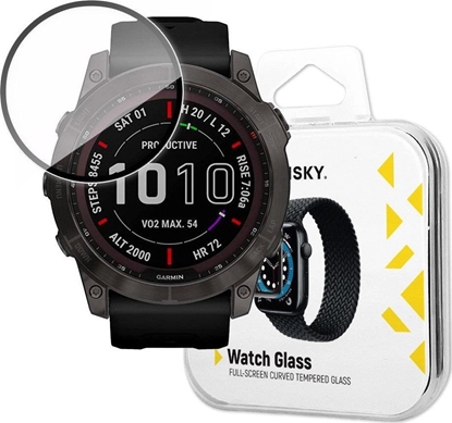 Attēls no Wozinsky Wozinsky Watch Glass hybrydowe szko do Garmin Fenix 7X czarny