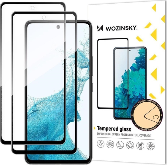 Picture of Wozinsky Wozinsky zestaw 2x super wytrzymae szko hartowane Full Glue na cay ekran z ramk Case Friendly Samsung Galaxy A33 5G czarny