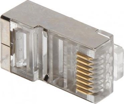 Attēls no WTYK MODULARNY EKRANOWANY RJ45/C6-EKRAN*P100