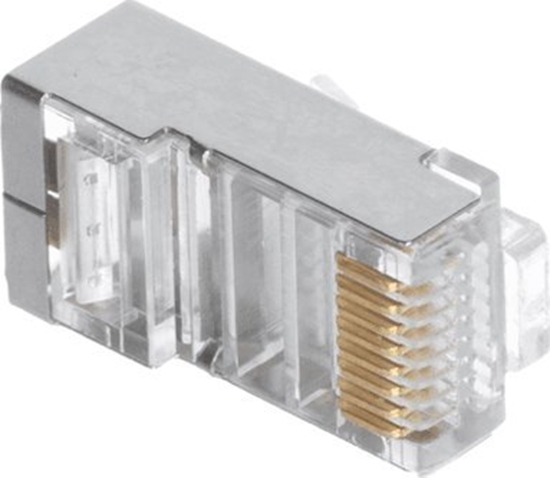 Picture of WTYK MODULARNY EKRANOWANY RJ45/EKRAN*P100
