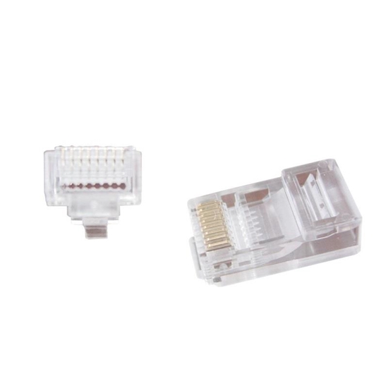 Изображение Gembird Wtyk RJ45 UTP 8P8C przelotowy 50 szt.