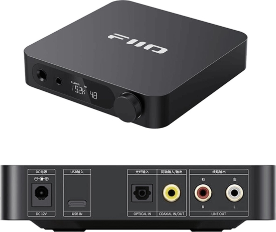 Picture of Wzmacniacz suchawkowy FiiO FiiO K11 Black biurkowy wzmacniacz suchawkowy z DAC