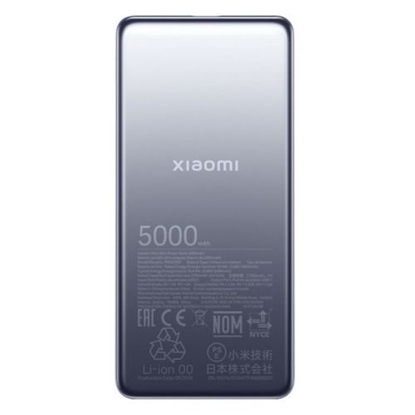 Attēls no Xiaomi Power Bank Ultra Slim 5000 mAh 20W Fast Charge