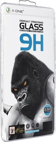 Изображение X-One Szko hartowane X-ONE Full Cover Extra Strong Crystal Clear - do iPhone 13 mini 5,4" (full glue) czarny