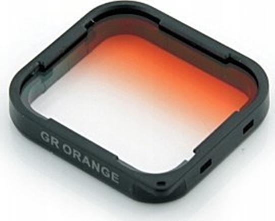 Изображение Xrec Filtr Poówkowy Pomaraczowy Do Gopro Hero 5 6 7 Black
