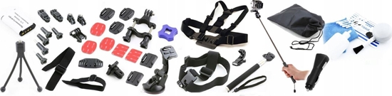 Изображение Xrec Mega Zestaw AkcesoriÓw Montaowych Do Sony Action Cam