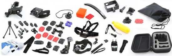 Изображение Xrec Najwikszy Zestaw Do Gopro Hero 4 3+ 3 2 / Wszystko
