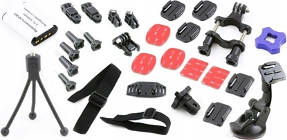 Picture of Xrec Zestaw Akumulator Do Sony Action Cam Hdr As10 / As15 / As20 / As30 / As30v / As100v