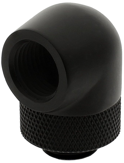 Picture of XSPC XSPC Adapter 90 Grad G1/4 Zoll AG auf G1/4 Zoll IG - drehbar, schwarz